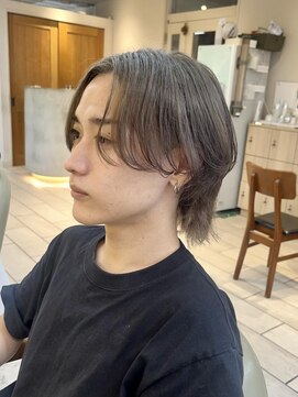 テトラ バイ ネオリーブ 横浜西口店(tetra by neolive) メンズハイトーン 透明感グレージュ 横浜/横浜駅