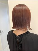 外ハネぱっつんボブ♪