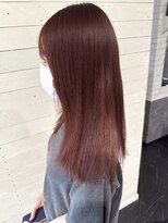 ルノン シェリー(LUNON cheliy)&nbsp;柔らかピンクベージュ/髪質改善/ブリーチ無し/熊本美容室