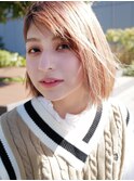 透け感カラー_透明感カラー_ハイライト