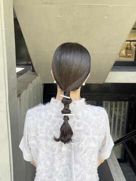 アクト(ACT) 結婚式お呼ばれヘア-タイトアレンジ