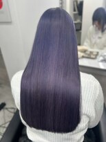 ロイオブジゼル(roi of GiseL)&nbsp;ロング　レイヤーカット　髪質改善　寒色系カラー　艶感