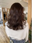 【oasisマミ】大人可愛い透明感暗髪チョコレートブラウンカラー