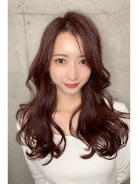 クーエフー(coo et fuu) ラベンダーピンク くびれヘア アプリコットオレンジ レイヤー