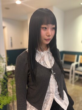 ヘアーブレイス(hair brace) フルバング×レイヤーカット