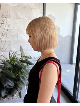 ブランシェ(branche) 切りっぱなしボブ