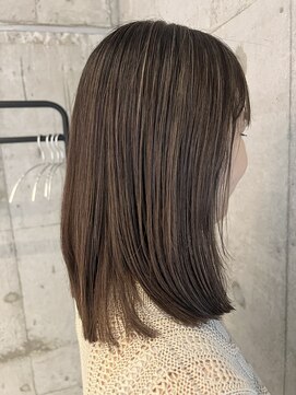 プラスシー(+C) 大人の繊細地毛にハイライト！福岡ハイライト/福岡脱白髪染め