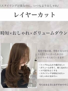 クレス(Cress) Cressのこだわり3 髪質改善/ひばりヶ丘/レイヤーカット