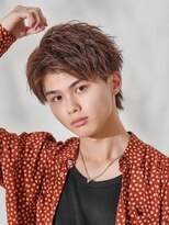 MEN'S HAIR BLEACHi 北18条店【12月5日オープン(予定)】 【BLEACHi】ソフトツイアップバング【numberA.×BLEACHi】