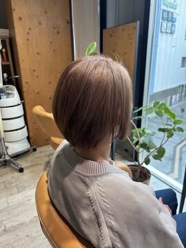 ジャストビューティ ルフレ 金沢八景店(Just Beauty Rufure) グレージュ/ブリーチカラー/ベージュ