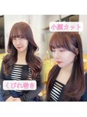 【似合わせカット】くびれる小顔カット/韓国ヘア
