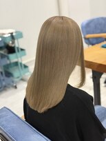 アロハナ 津店(ALOHANA)&nbsp;20代30代/ハイトーン/ブリーチカラー/ミルクティー/ベージュ