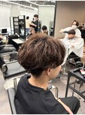 ナチュラルマッシュシャドウパーマ