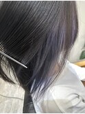 シルバー＋インナーブルー＆パープル