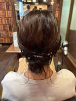 エイチエムヘアーホーム 池袋2号店(H M hair home)&nbsp;シニヨン/ヘアセット/ヘアアレンジ/結婚式ヘア/お呼ばれヘア