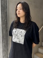 レイキョウト(Ray Kyoto)&nbsp;くせ毛を活かした、簡単スタイリングのミディアムレイヤー