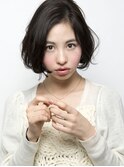 【keep hair design】黒髪ナチュラル大人ボブ