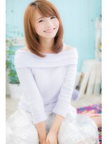 ミック ヘアアンドビューティー 大山店(miq  Hair&Beauty)&nbsp;内巻きカールで☆ナチュセミディ