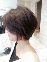 ゼル 上尾(ZELE)&nbsp;《ZELE上尾店》大人アッシュベージュ★ショートボブ