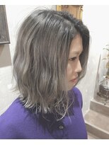 ヴィークス ヘア(vicus hair) 今季攻めのハイトーン☆シルバーアッシュ by chinatsu
