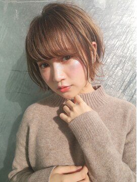 アナ ラーナ(Anna Lanna) otonakawaii大人のランダムショートボブ【奥村北斗】表参道