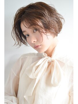 ノンダメージサロン ステラバイボヌール(Stella by Bonheur) 【ノンダメージサロンStella】くせ毛風パーマのやわらかショート
