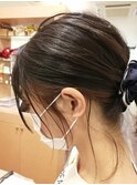 黒髪×インナーカラー！