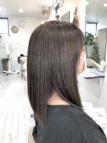 クランチ 岡崎店(kuranch)&nbsp;ハイライトにオンカラーでスモーキーブラウン