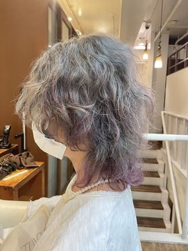 スタジオフォーエイチ(STUDIO 4H) ウルフ/ハイトーンシルバー/デザインカラー/ハイライト/下北沢