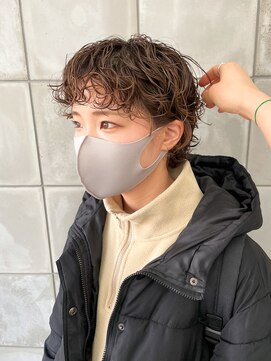 トゥコ(tuco) パーマくるくるショートパーマウェット仕上げ束感スタイリング