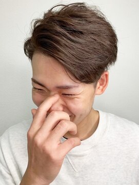 美容室 びゃんびゃん 社店 中村倫也風ツーブロマッシュ