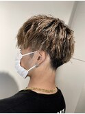 時短アイブロウ_センターパート, サイドパート,韓国マッシュ