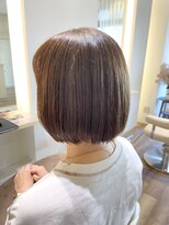 シュシュ(Chou Chou)&nbsp;髪質改善GLTカラー×ブラウンカラー×ボブ