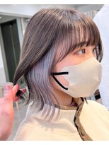 グラフ 銀座(GRAFF)&nbsp;インナーカラー×外ハネボブ