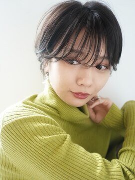 ラヴィズム(LUVISM) ショートカット丸みショート耳掛けひし形小顔 10代20代30代