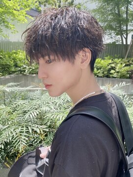 ロンド ローガン 名駅(Lond LOGAN) ツイストスパイラルパーマ　メンズカット　名古屋　眉毛