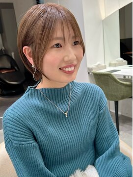 ロンドネートゥル 新潟(Lond naitre) 山本★顔周り大切ショートボブ