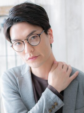 トニーアンドガイメン ホテル京阪仙台店(TONI&GUY MEN) ビジネスも◎オーガニックカラーアップバングショートi仙台