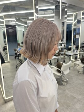 ブラウン(Brown) #haru ホワイトベージュカラー