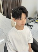 ソフトツイスト メンズパーマ 緩めパーマ 眉毛 メンズカット