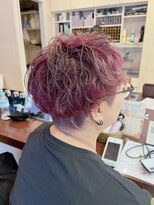 浪漫館 アールズコート(R's Court)&nbsp;刈り上げボルドーショート@伊達　7/29