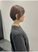シルエット可愛い大人ショートボブ♪