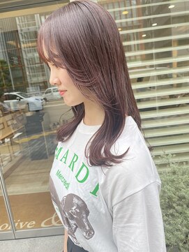 ネオリーブ アンド 渋谷店(Neolive &) カール/セミディ/シアーカラー/姫カット/渋谷