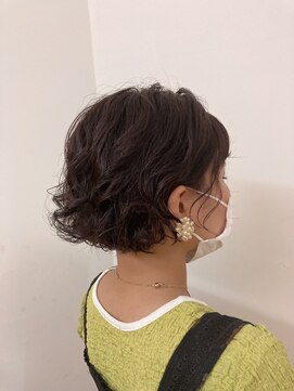 ヘアースタジオ アンティ(HAiR STudio ANTY) ショートボブ × ウェーブパーマ