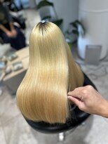 ナイン バイ アソビ 銀座(Nyne by asobi)&nbsp;ブリーチ毛専用髪質改善[ブリーチ縮毛矯正/酸性ストレート/艶髪]