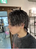 ツイストスパイラル　メッシュ　メンズカット　長崎　美容室