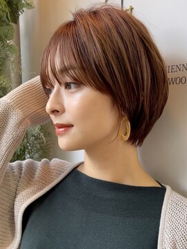 ビューブルー 亀戸錦糸町(VIEW BLUE) ショートボブ/前髪/大人可愛い/白髪ぼかし