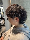 波巻きツイスパMIXパーマ