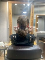 ベルトオブヴィーナス(Belt of venus)&nbsp;ハイポニーアレンジ