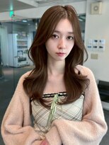 ユーフォリア 渋谷グランデ(Euphoria SHIBUYA GRANDE)&nbsp;レイヤーカット　ベージュカラー